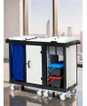 Cărucior de Curățenie Modular ArliPlus® M122 – Siguranță, Organizare și Eficiență în Domeniul Medical