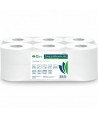 Prosoape de hartie tip rola, 2 straturi, 100% celuloza, albe, 100 metri, 475 portii, ArliSoft®, pachet 6 role