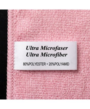 Pachet 5 lavete microfibră ULTRA 🇦🇹 40×40 cm, 42 g – Roșu pentru Toalete și Zone de Deșeuri