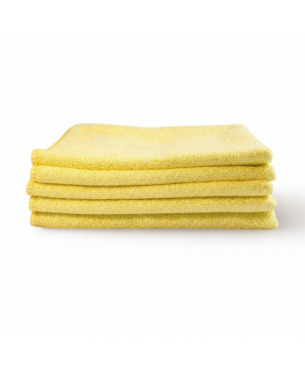 Pachet 5 lavete microfibră PREMIUM PROFESSIONAL 🇦🇹 40×40 cm, 53 g – Galben pentru Suprafețe din Băi și Spații Sanitare Pachet 5 lavete microfibră PREMIUM PROFESSIONAL 🇦🇹 40×40 cm, 53 g – Galben pentru Suprafețe din Băi și Spații Sanitare