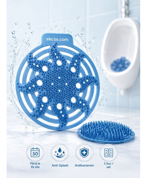 EKCOS® 🇺🇸 Power Screen Fresh - 2 Site Odorizante Profesionale pt Pisoar, anti stropire, antibacteriene, antimicrobiene EKCOS® 🇺🇸 Power Screen Fresh - 2 Site Odorizante Profesionale pt Pisoar, anti stropire, antibacteriene, antimicrobiene
