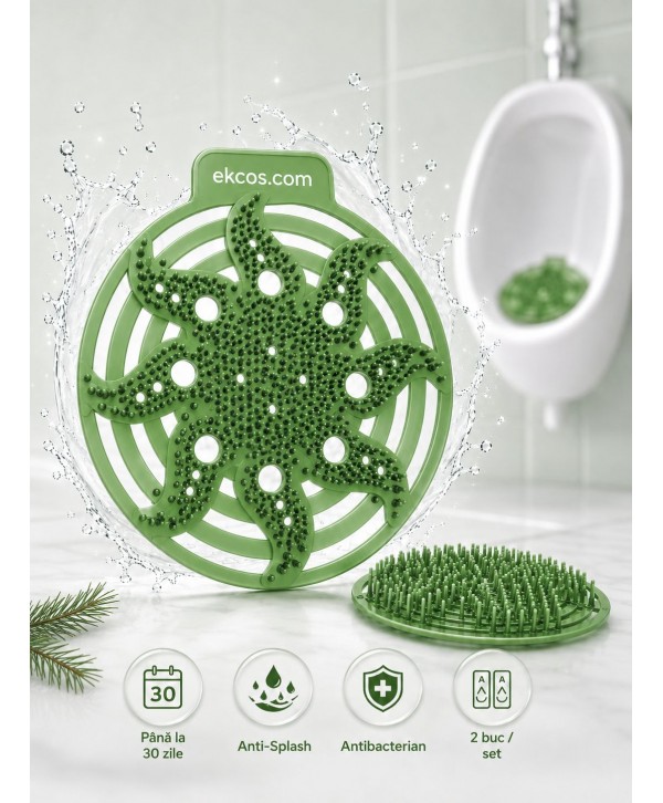 EKCOS® 🇺🇸 Power Screen Pine - 2 Site Odorizante Profesionale pt Pisoar, anti stropire, antibacteriene, antimicrobiene EKCOS® 🇺🇸 Power Screen Pine - 2 Site Odorizante Profesionale pt Pisoar, anti stropire, antibacteriene, antimicrobiene