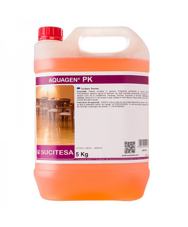 Detergenti si solutii de curatat - - Aquagen PK 5L – Detergent Profesional pentru Parchet cu Tehnologie Inovatoare de Ultimă Generație - arli.ro