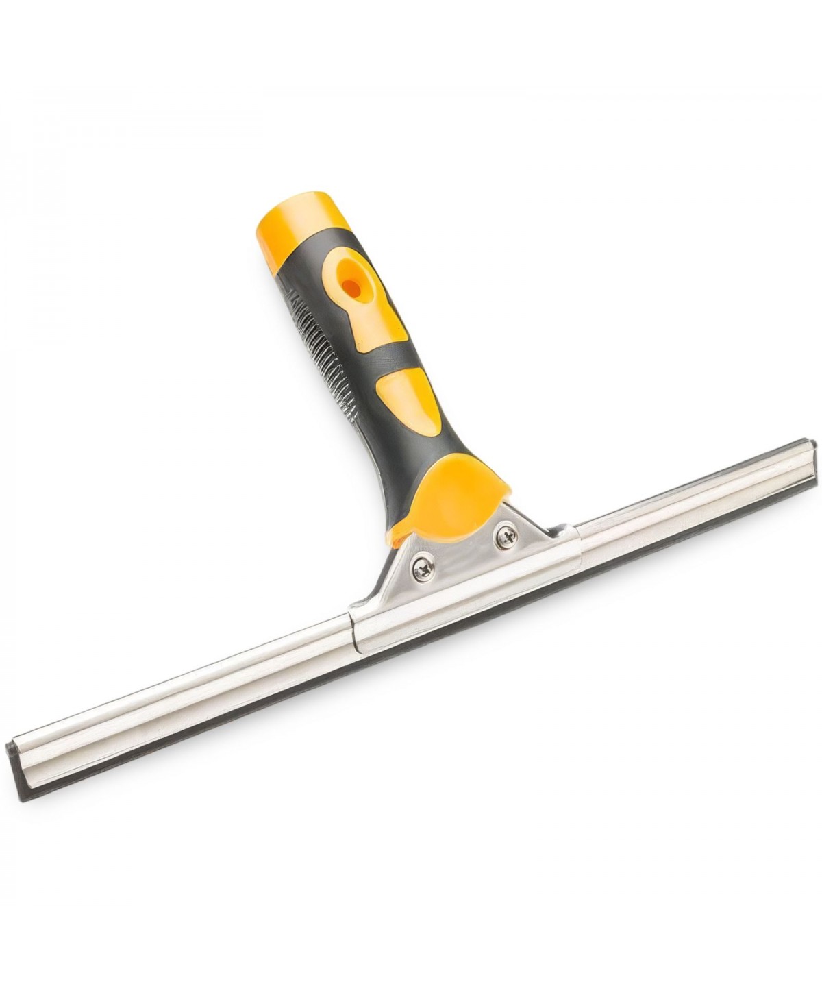 Racletă Profesională Premium din Inox pentru Geamuri – 35 cm – Compatibilă cu Mânere Telescopice conice