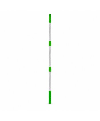 Mâner Telescopic Profesional din Aluminiu pentru  Curățenie la Înălțime Mare - 4,5 metri (3 buc x 1,5 metri)