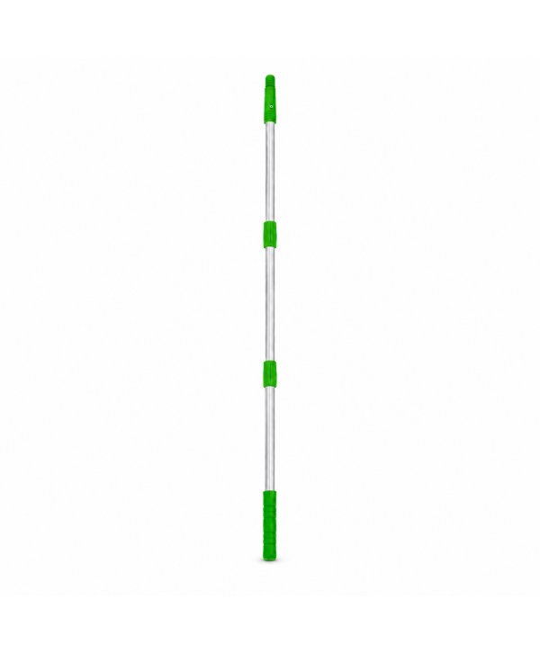 Mâner Telescopic Profesional din Aluminiu pentru  Curățenie la Înălțime Mare - 4,5 metri (3 buc x 1,5 metri)