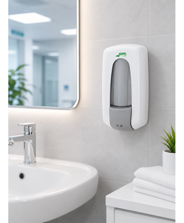 Dozator Săpun Antibacterian cu Ioni de Argint, Sterilizare Permanenta SteriTouch® - Jofel Aitana Antibac Dozator Săpun Antibacterian cu Ioni de Argint, Sterilizare Permanenta SteriTouch® - Jofel Aitana Antibac
