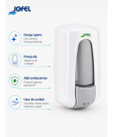  Dispenser / dozator sapun lichid - Dozator Săpun Antibacterian cu Ioni de Argint, Sterilizare Permanenta SteriTouch® - Jofel Aitana Antibac - arli.ro