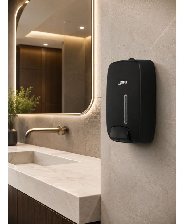 Dozator Săpun Lichid Jofel TIMELESS negru – Funcționalitate și Design pentru Spații Moderne