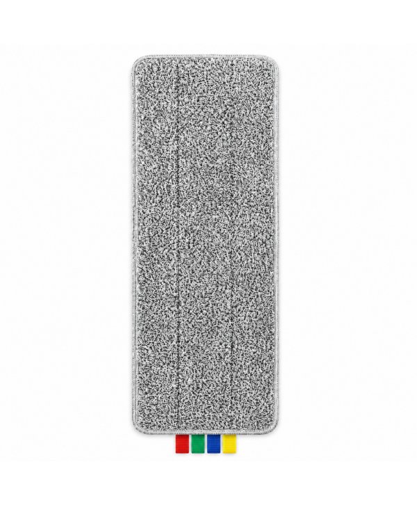 Mop plat din microfibră cu scai Velcro și etichete pe culori Mop plat din microfibră cu scai Velcro și etichete pe culori