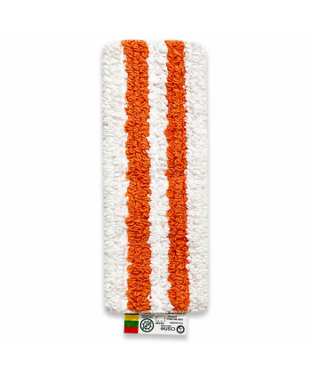 Mop plat antibacterian portocaliu cu scai Velcro și codul culorilor pentru spitale