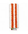 Mop plat antibacterian portocaliu cu scai Velcro și codul culorilor pentru spitale