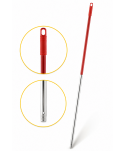  Mopuri profesionale - Mâner profesional roșu din aluminiu 140 cm pentru mop, pentru toalete - arli.ro