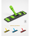 Suport mop profesional plat verde 40 cm, fixare cu urechi, pentru bucătării Suport mop profesional plat verde 40 cm, fixare cu urechi, pentru bucătării