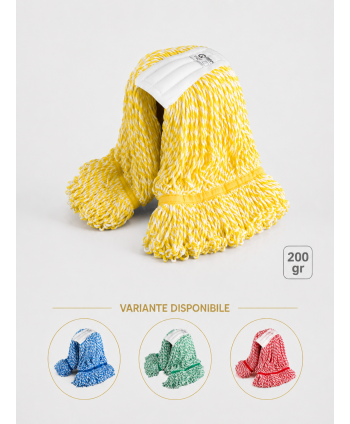 Mopuri profesionale - Mop Kentucky galben din microfibră, 200 g, pentru lavoare - arli.ro