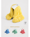 Mop Kentucky galben din microfibră, 200 g, pentru lavoare