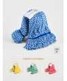 Mop Kentucky albastru din microfibră, 200 g, pentru birouri