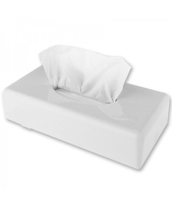 Dispensere servetele - - Dispenser din plastic ABS alb pentru servetele faciale - Jofel - arli.ro