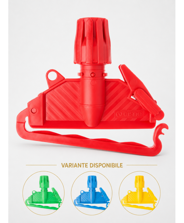 Suport Mop Kentucky din Plastic, Roșu – Fixare Rapidă și Sigură pentru Zonele cu Risc Ridicat Suport Mop Kentucky din Plastic, Roșu – Fixare Rapidă și Sigură pentru Zonele cu Risc Ridicat