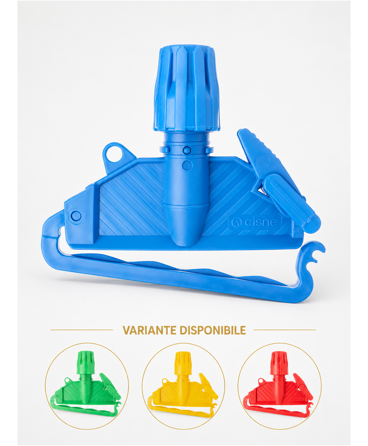 Suport Mop Kentucky din Plastic, Albastru – Stabilitate și Eficiență pentru Spațiile Administrative