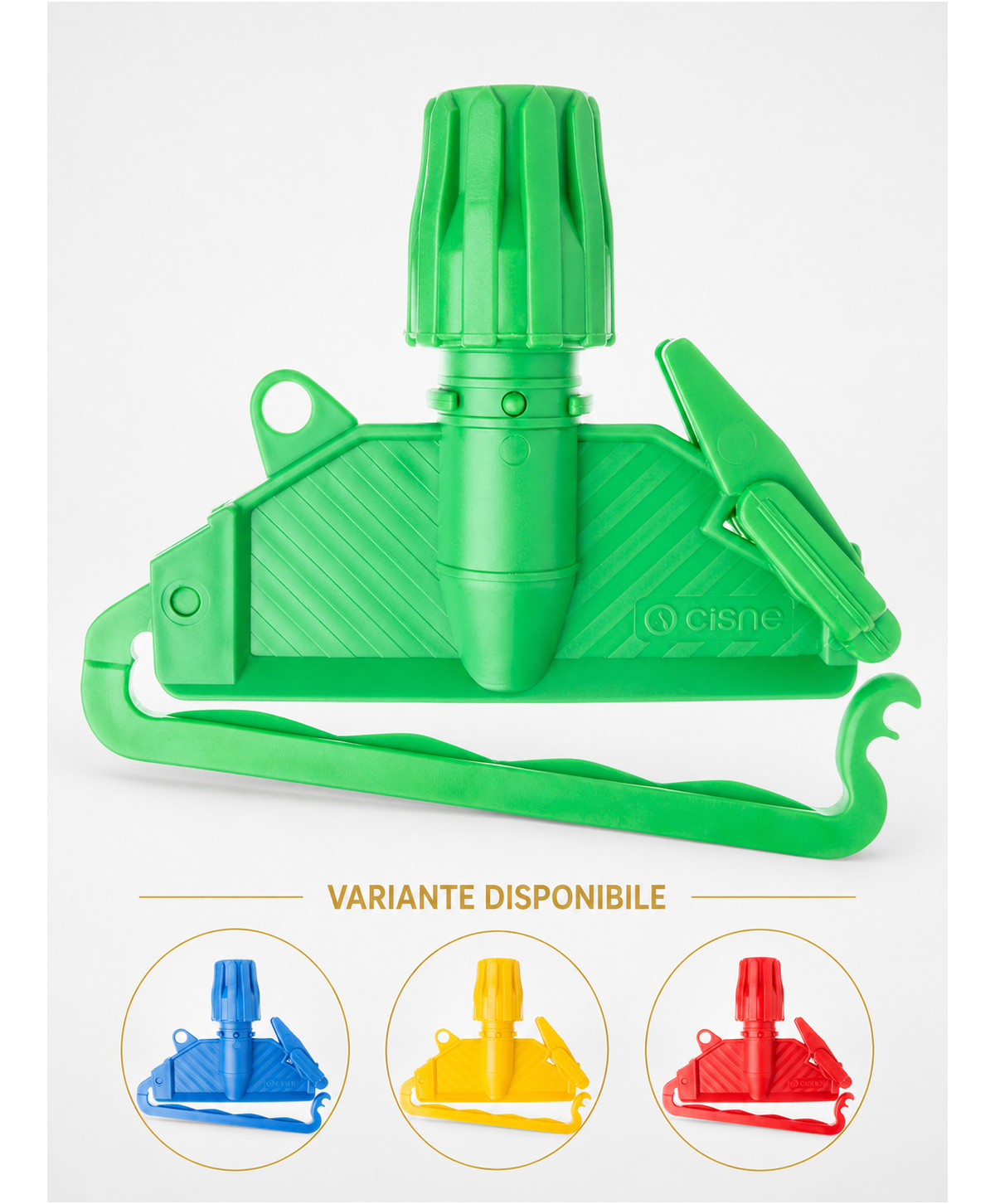 Suport Mop Kentucky din Plastic, Verde – Eficiență Maximă pentru Spațiile Alimentare