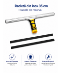 Acasa - Set profesional pentru spălarea și curățarea geamurilor cu mâner telescopic 3 x 1,5 m - arli.ro
