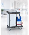 Cărucior de Curățenie Profesional ArliPlus® M424 – Igienă Completă și Organizare Superioară