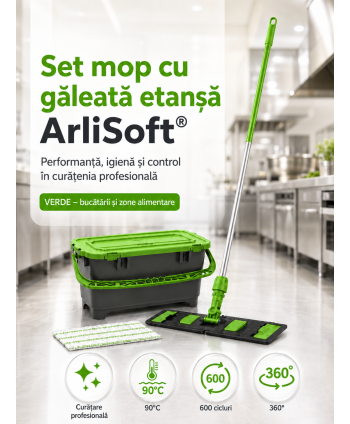 Set mop cu găleată etanșă...