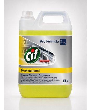  Detergenti profesionali - Cif Professional Degresant Puternic 5L – Soluția Eficientă pentru Îndepărtarea Grăsimilor și Murdăriei Persistente - arli.ro