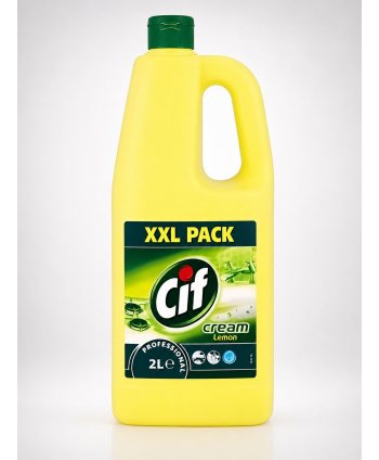  Detergenti profesionali - Cif Professional Cream Lemon 2L – Soluția Profesională pentru Curățenie Impecabilă - arli.ro