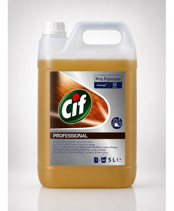 Cif Professional 5L – Detergent pentru Parchet si Mobilă: Curățare și Protecție Superioară Cif Professional 5L – Detergent pentru Parchet si Mobilă: Curățare și Protecție Superioară