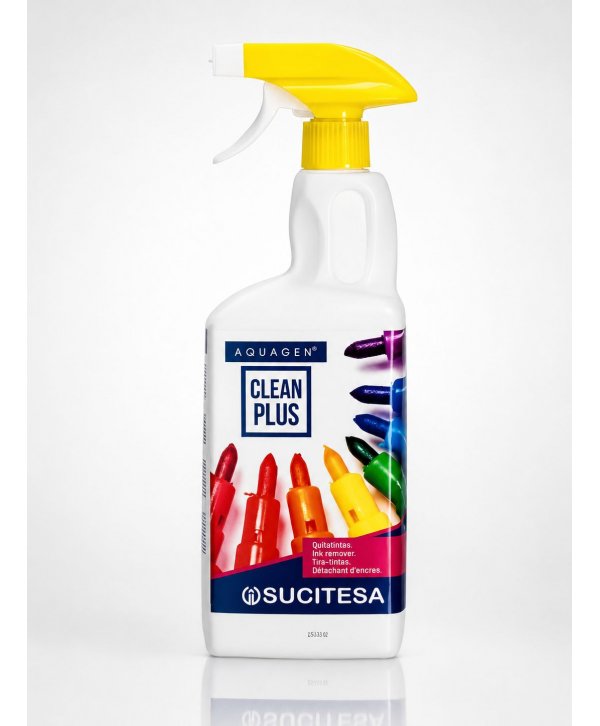 Detergenti profesionali - Aquagen Clean Plus 1L – Soluție Profesională pentru Îndepărtarea Petelor Dificile de pe Suprafete Dure - arli.ro