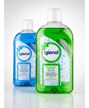 Igienol Pine Fresh 1L – Dezinfectant Universal fără Clor, cu 96% Alcool pentru Curățarea și Igienizarea Suprafețelor