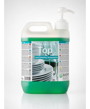  Detergenti profesionali - Aquagen Top 2L – Detergentul Profesional Dermoprotectiv pentru Vase Impecabil de Curate - arli.ro