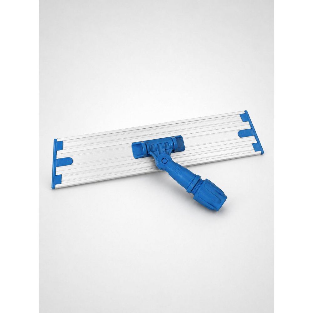 Suport ArliSoft din aluminiu pentru mop plat profesional – Sistem Velcro (scai), mobilitate 360°, 40 cm, compatibil sistem S4
