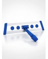 Suport Cisne din aluminiu pentru mop plat profesional – Fixare rapidă cu scai (Velcro), rotire 360°, 40 cm, compatibil sistem S4