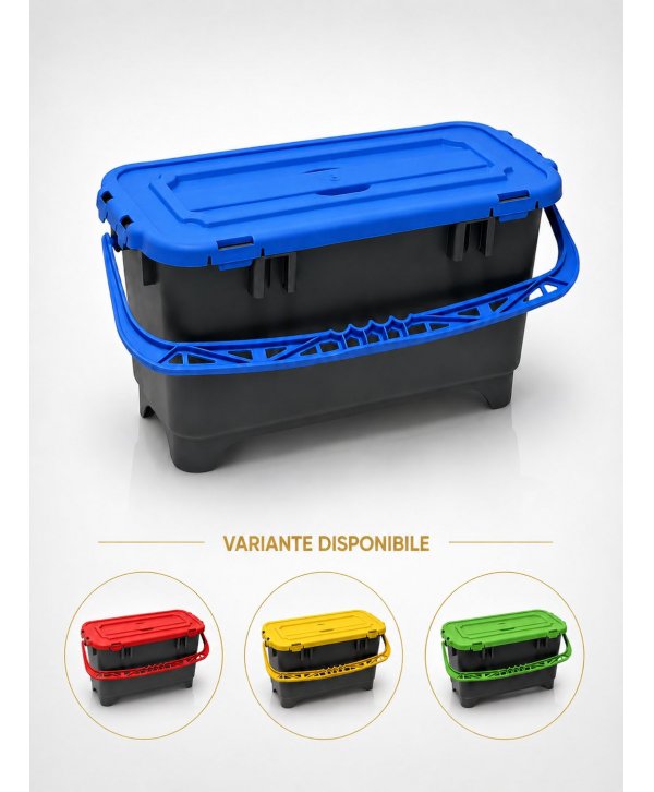 Găleată Etanșă ArliPlus® 20L cu Garnitură de Cauciuc pt Preimpregnare Mopuri în Spitale , Saloane/Holuri/Administrativ Găleată Etanșă ArliPlus® 20L cu Garnitură de Cauciuc pt Preimpregnare Mopuri în Spitale , Saloane/Holuri/Administrativ
