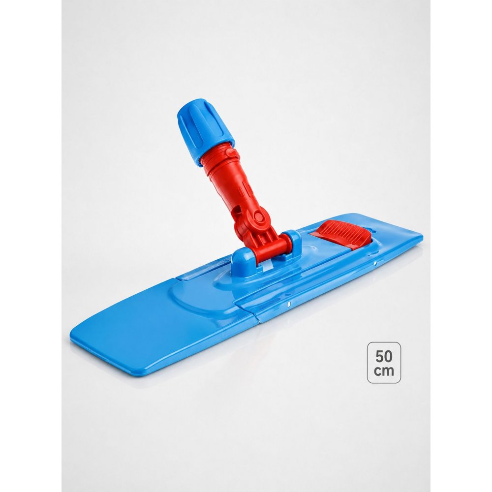 Suport Profesional Premium ArliSoft® pentru Mop Plat cu Buzunare, 50 cm – Pliere Magnetică Rotire 360°