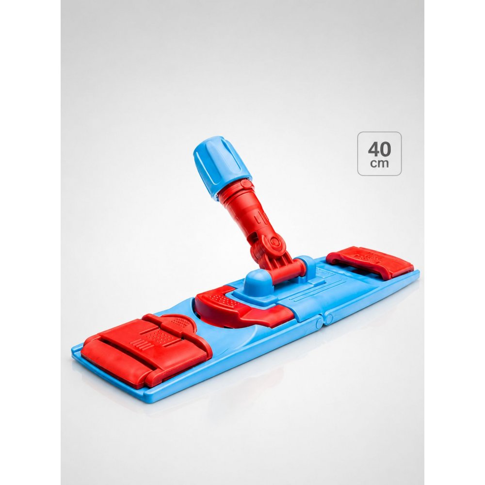 Suport Premium ArliSoft® pentru Mop Plat 40 cm – Fixare cu urechi și buzunare, rotire 360°, compatibil sistem U4