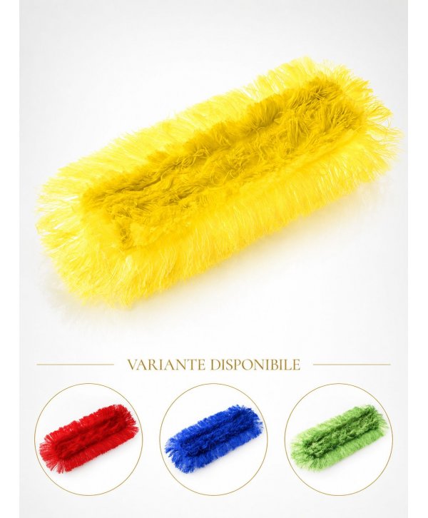 Mop Plat Antistatic din Acryl, 40 cm – Performanță Avansată pentru Lustruire în Zone cu Risc Mediu