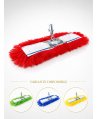 Sistem Profesional pentru Lustruire in Zone cu Risc Ridicat – Mop Antistatic din Acryl + Suport Metalic, 40 cm