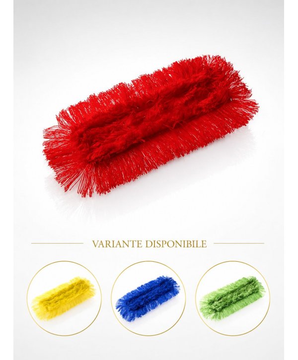 Mopuri profesionale - Mop Plat Antistatic din Acryl, 40 cm – Performanță Superioară pentru Lustruire în Zone cu Risc Ridicat - arli.ro