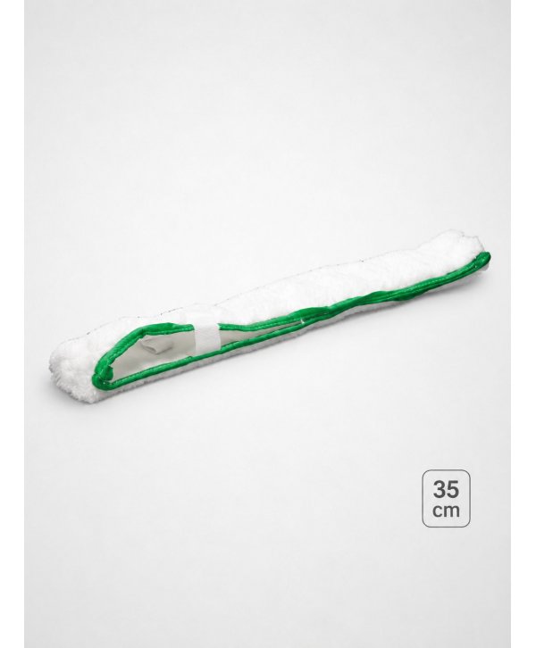 Materiale de curatenie - Mop din Microfibră pentru Spălat Geamuri, 35 cm – Ultra Absorbant cu Sistem de Prindere cu Scai ArliSoft® - arli.ro