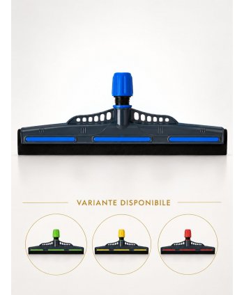  Produse de curatenie profesionale - Racleta albastra pentru indepartat lichide de pe podea, lama din spuma poliuretanica 45 cm, fixare cu filet / clema Kentucky - arli.ro