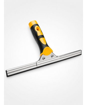  Materiale de curatenie - Racletă Profesională Premium din Inox pentru Geamuri – 35 cm – Compatibilă cu Mânere Telescopice conice - arli.ro