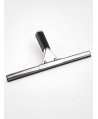 Racletă Profesională  ArliSoft®  Inox pentru Spălat Geamuri – Lamă din Cauciuc, 25 cm, Mâner Ergonomic