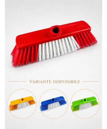  Produse de curatenie profesionale - Mătură Profesională pentru Interior cu Fir Moale – 25 cm – Pentru Toalete și Grupuri Sanitare - arli.ro