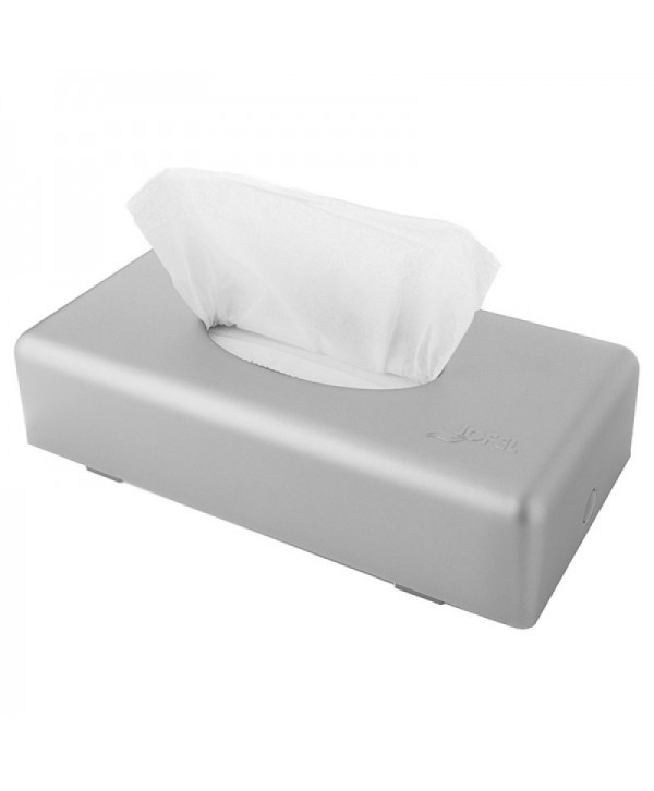 Dispensere servetele - - Dispenser din plastic ABS silver pentru servetele faciale - Jofel - arli.ro