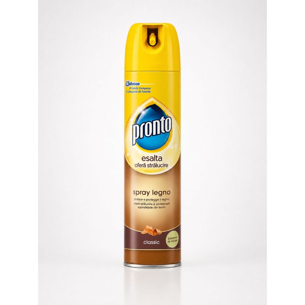 Pronto Spray pentru Mobilă 300 ml – Ulei Nutritiv 4 în 1 pentru Lemn