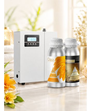 Pachet Difuzor Profesional de Uleiuri Esentiale ArliScent  + Oasis 500ml + Femme 500ml